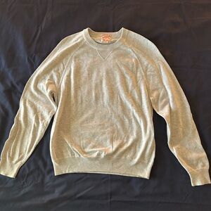 Brooks Brothers Light Gray Crewneck Sweater